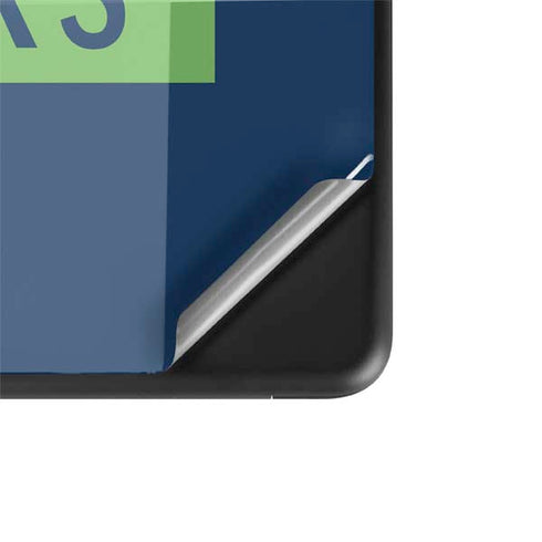 NFL Seattle Seahawks Blue Performance Series Google Pixelbook Go Skin